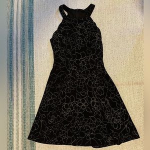 Trixxi Black and Gold Mini Dress.